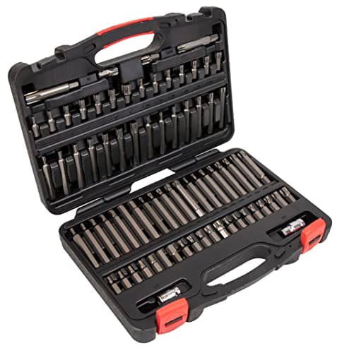 Image of Sealey AK21974P 74pc 3/8" & 1/2"Sq Drive TRX-Star*/Security TRX-Star*/Hex/Ribe/Spline Bit Set