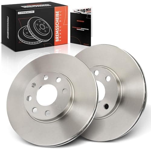 Image of Frankberg Brake Disc Set incl. 2x Discs Front Vented Ø256mm Compatible with Zafira A MPV T98 Astra G CC T98 Astra G Caravan T98 Astra G Replace# 9117677,569059