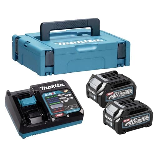 Image of Makita XGT 40V Max Power Source Kit 2 x 2.5ah Li-ion