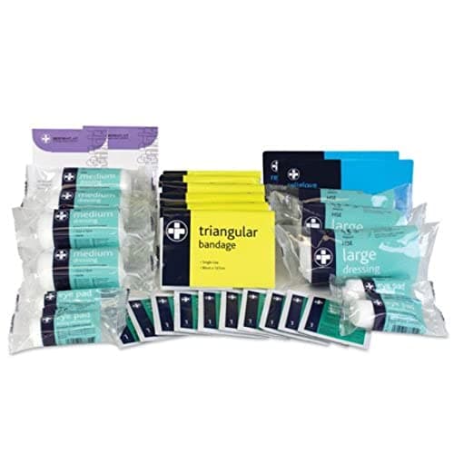 Image of Reliance Medical 20 Persons First Aid Refill Kit - Ideal in Combination with the Lewis Plast Premium Medium 11-20 Persons First Aid Kit Box
