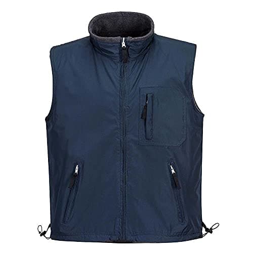 Image of Portwest RS Reversible Bodywarmer, Size: XXXL, Colour: Navy, S418NARXXXL