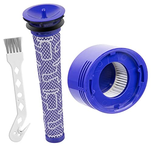 Image of V8 Filters for Dyson V8 V7 SV10 Animal Absolute Motorhead Cordless Vacuum Cleaner, Replaces Part # DY-96566101, DY-96747801