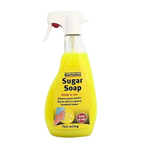 Image of Sugar Soap Liquid Trigger Spray 500ml | Ready-to-Use Surface Cleaner for Decorating Prep | Removes Grease, Dirt & Stains