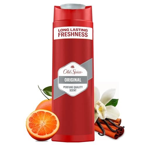 Image of Old Spice Original 3-in-1 Shower Gel for Hair, Face and Body 400 ml, Long-Lasting Freshness, Perfume Quality, Deep Cleansing