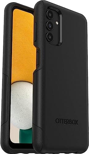 Image of OtterBox Samsung Galaxy A13 5G Commuter Series Lite Case - BLACK, slim & tough, pocket-friendly, with open access to ports and speakers (no port covers),