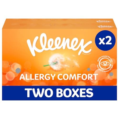 Image of Kleenex Allergy Facial Tissues (Pack of 2)