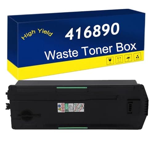 Image of RTEUYH Compatible Waste Toner Box for RICOH Aficio MP C3003 C2003 C2504 C3503 C3504 | Replaces 416890 MP C3004 Waste Toner Bottle 1-pack