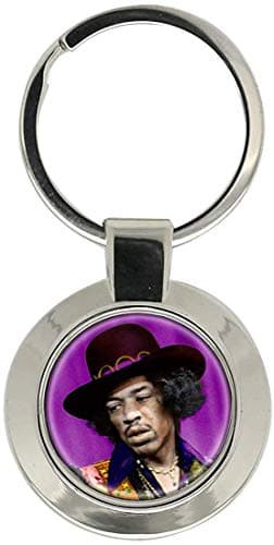 Image of Giftshop UK Jimi Hendrix Key Ring