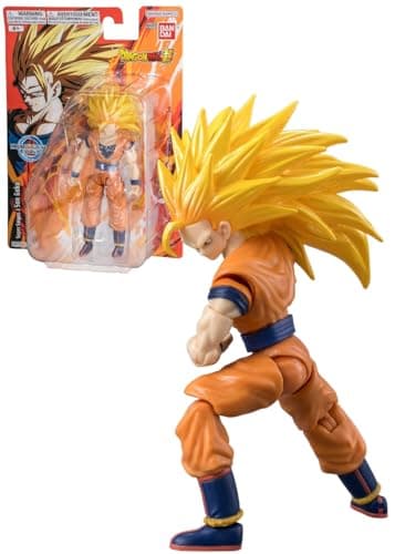 Image of BANDAI Dragon Ball Evolve SS3 Goku Action Figure - 12.5cm Dragon Ball Super Anime Toy Collectible Action Figure - Anime Gifts for Fans