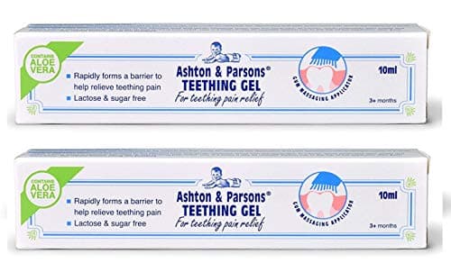 Image of 2 X Ashton & Parsons Teething Gel Rapid Teething Pain Relief with Aloe Vera 10ml