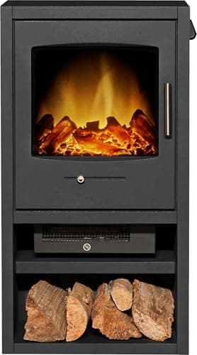 Image of Adam Bergen XL Electric Stove in Charcoal Grey