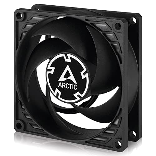 Image of ARCTIC P8-80 mm Case Fan, Pressure-Optimised, quite motor, Computer, Fan Speed: 3000 RPM - Black