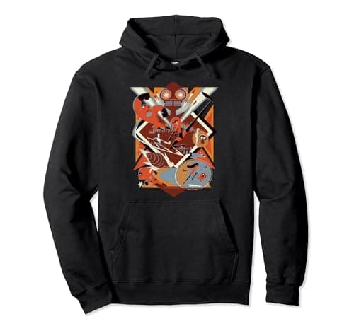 Image of Disney Pixar Incredibles 2 Action Shot Group Poster Pullover Hoodie