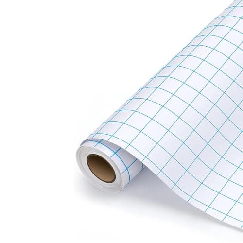 Image of Concept4u Book Cover Film Roll 50cm x 10m Transparent Self Adhesive Book Plastic Covering Film Clear Sticky Back Protector Fablon for School Home Office