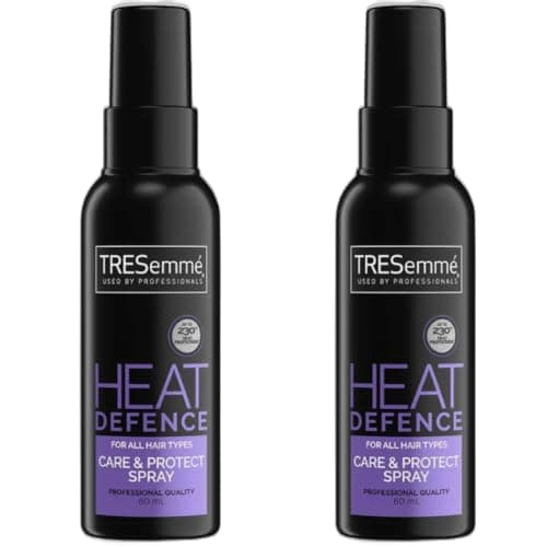 Image of Tresemme Heat Defence Care & Protect Spray 60ml – Twin Pack | Travel Size | Protects Against Heat Damage | For Smooth, Healthy-Looking Hair