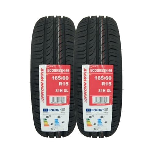 Image of 165/60R15 FRONWAY ECOGREEN 81H XL Tyre – Fuel Efficient, Extra Load, Low Noise – High Grip Tubeless Radial Tyre for Compact Cars (2)