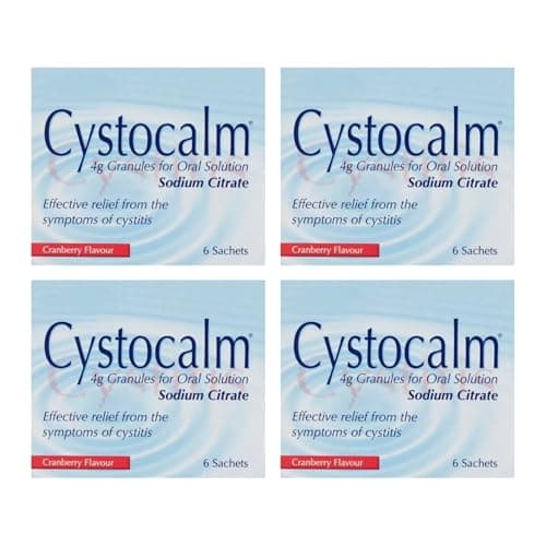 Image of Cystitis Relief Sachets | Fast-Acting Cystitis Treatment for Women | Pack of 4x6 for Effective Urinary Tract Support