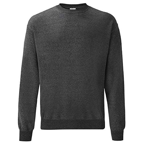Image of Fruit of the Loom - Sweatshirt - Man (M) (Dark grey heather)