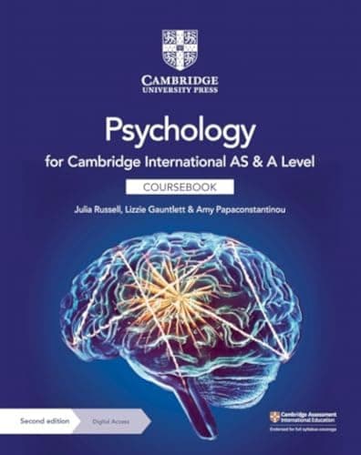 Image of Cambridge International AS & A Level Psychology Coursebook with Digital Access (2 Years)