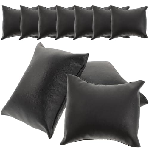 Image of Housoutil 10 Pieces Decorative Jewelry Pillows Silk Floss Core for Watch and Bracelet Display Practical Cushions for Organizing Collections
