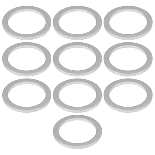 Image of VGOL 10x Oil Pan Drain Screw Gasket 18x24x1.5mm 09G321379 Compatible with Volvo V70 V40 XC90 XC60