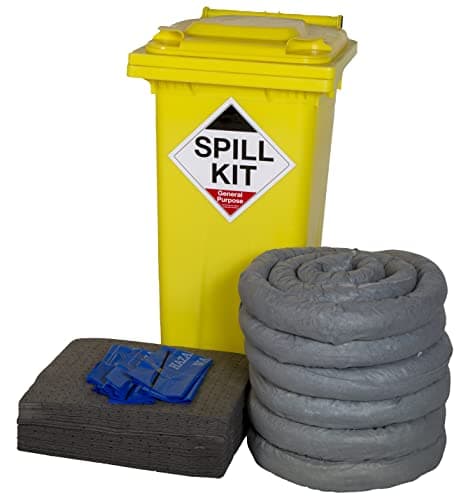 Image of 120ltr General Purpose Spill Kit in Wheeled Bin