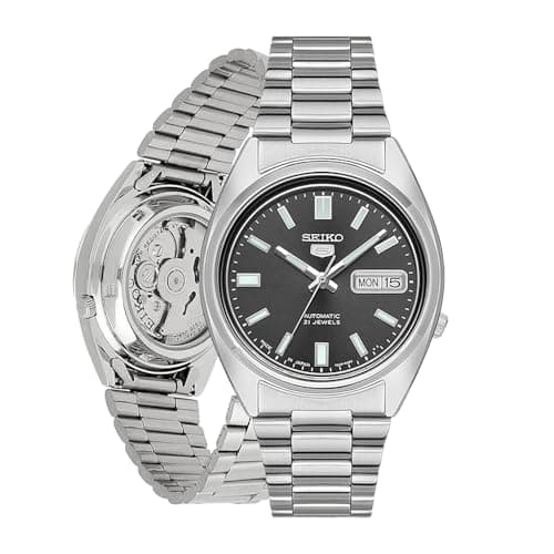 Image of Seiko Unisex Analogue Quartz Watch with Stainless Steel Bracelet – SNXS79K