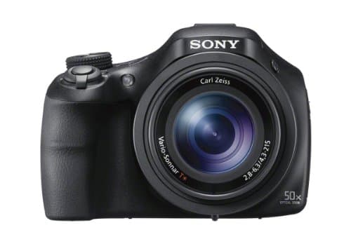 Image of Sony Cyber-shot DSC-HX400V, 50x Optical Zoom, 20.4 Megapixels, Black (Refurbished)