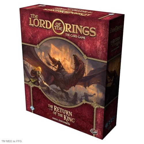 Image of Fantasy Flight Games | The Lord of the Rings LCG: The Return of the King Saga Expansion | Card Game | Ages 14+ | 1-4 Players | 30-90 Minutes Playing Time