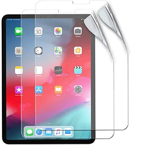 Image of TECHGEAR 2 Pack Anti-Glare Screen Protectors for iPad Pro 12.9" 2022 2021 2020 2018, MATTE Screen Protector Guard Covers Compatible with New Apple iPad Pro 12.9 inch [6th 5th 4th & 3rd Gen] & Pencil