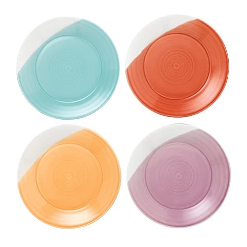 Image of Royal Doulton Chip-Resistant, Hard-Wearing Porcelain Plates, 1815 Bright, 21cm/8in, Set of 4