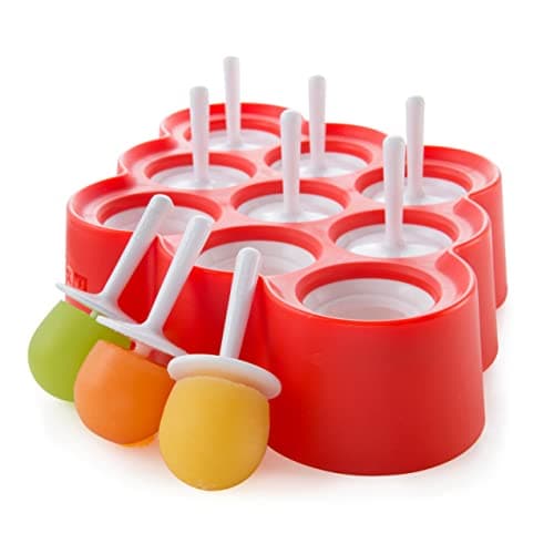 Image of Zoku Mini Ice Pop Moulds - Red