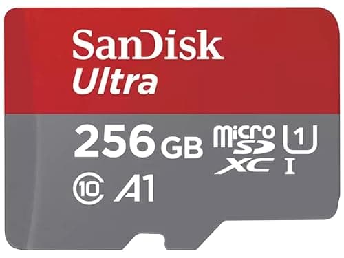 Image of SANDISK Ultra micro SD card 256GB for Chromebook + SD adapter (up to 150 MB/s transfer speed, Full HD Video, with A1 App Performance, UHS-I, Class 10, U1)
