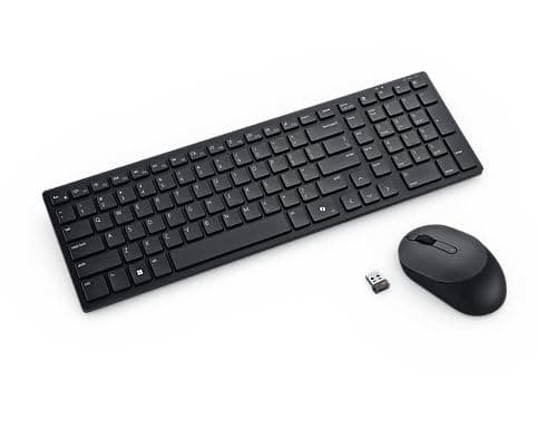 Image of Dell Silent Keyboard and Mouse - KM555 - Italian (QWERTY)