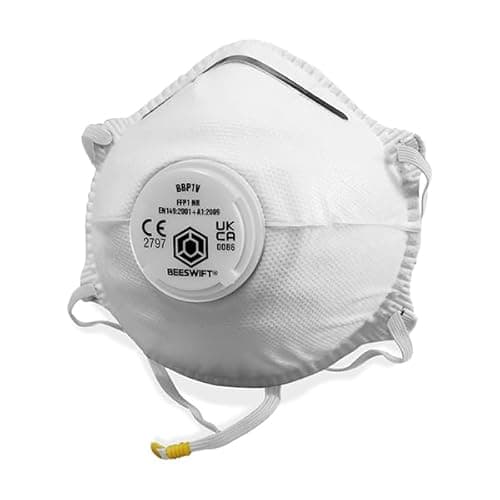 Image of BEESWIFT Contour P1 VALVED MASK White