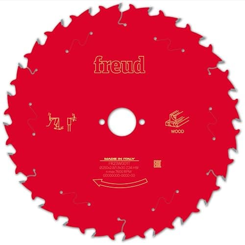 Image of Freud FR23W001T Circular Saw Blade for Wood 250 x 30mm x 24T