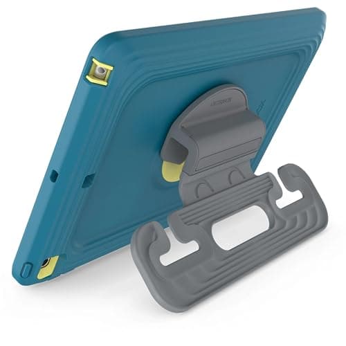 Image of OtterBox Made for Kids Case for iPad 7th, 8th & 9th Gen (10.2" Display - 2019, 2020 & 2021 Version) with Kickstand & Car Headrest Mount Holder - Galaxy Runner
