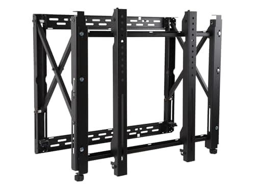 Image of Peerless DS-VW795-QR Full Service Video Wall Mount with Quick Release for Screen upto 65-95-Inch - Black