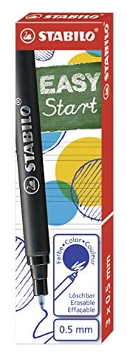 Image of STABILO EASYoriginal Ergonomic Rollerball Refill - Pack of 3 - Blue