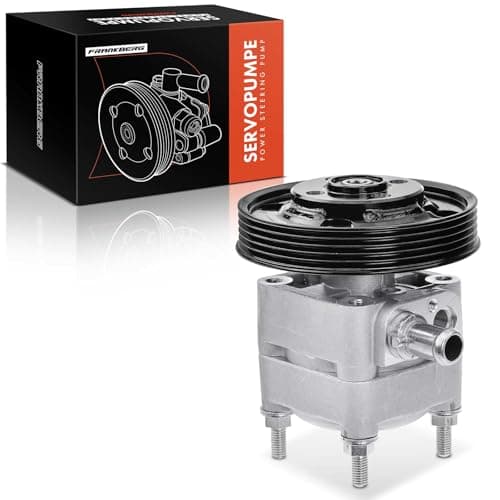 Image of Frankberg Power Steering Pump Steering System Hydraulic Pump Compatible with S80 II 124 2.4L 2.5L 2006-2011 V70 III 135 2.4L 2.5L 2007-2011 XC60 156 2.4L 2008-2010 Replace# 7613955164