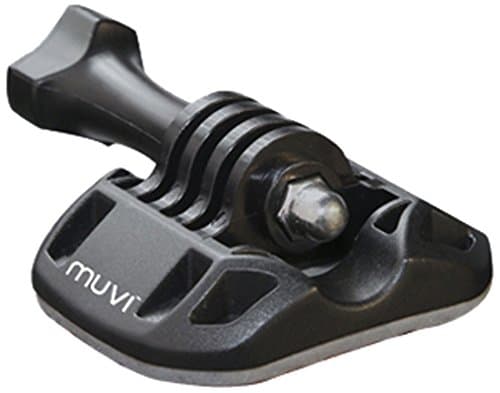 Image of Veho Muvi Mounting Brack Kit with 3M Base for Muvi KX-Series | Muvi K-Series | Muvi HD | Muvi Micro - Black (VCC-A041-MBK)