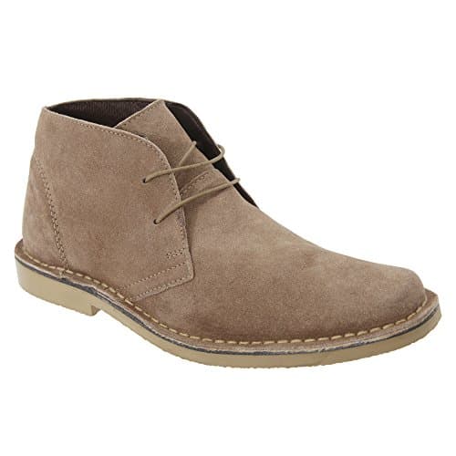 Image of Roamers M420BS Mens Desert Boots Sand