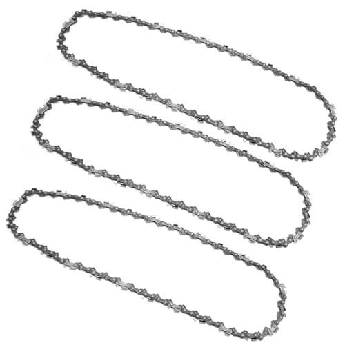 Image of Ollanoos 3Pcs Chainsaw Chains 14 Inch (35cm) Bar, 52 Drive Links, 3/8" LP Pitch .050" Gauge Chain, Replacement for Dolmar Mac Replacement for Einhell Replacement for Ryobi Replacement for Husqvarna