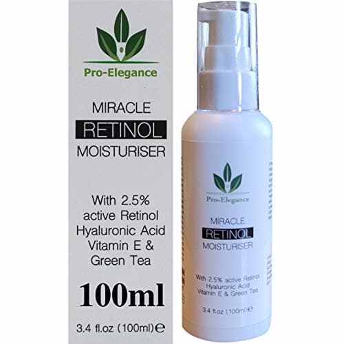 Image of Retinol Moisturiser cream 2.5% 100ML For Day & Night with Hyaluronic Acid Vitamin E & Aloe Vera Anti Aging Face & Neck Eye Bags Dark Circles & Crows Feet