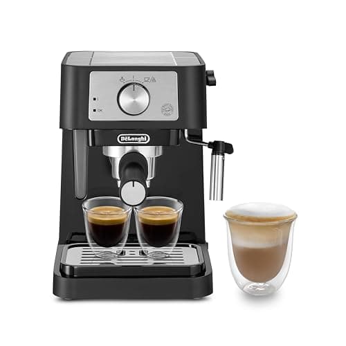 Image of De'Longhi Stilosa EC260.BK, Traditional barista Pump Espresso Coffee Machine, Black
