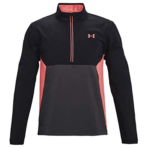 Image of Under Armour Men's Storm Windstrike Half-Zip Jacket, Jet Grey, L