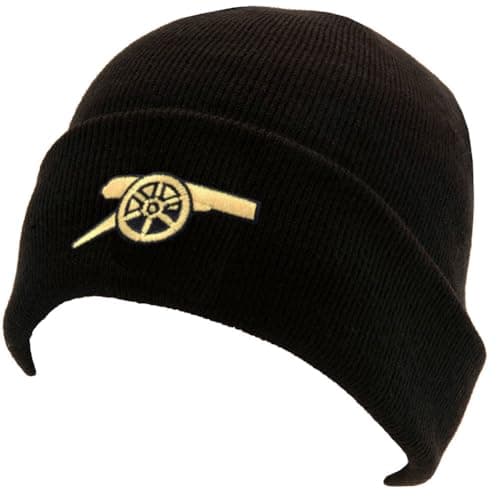 Image of Arsenal FC Black Cuff Beanie