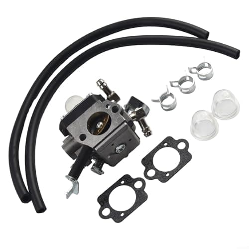 Image of For Wacker For Carburetor for BS502 Series Fits For HDA 242 and For HDA 252 Complete Package with Gaskets, Clips, Bulbs, Fuel Pipes