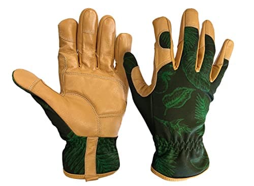 Image of Spear & Jackson HPLGLOVESKEW KEw Gardens Collection High Performance Patterned Gloves (Large)