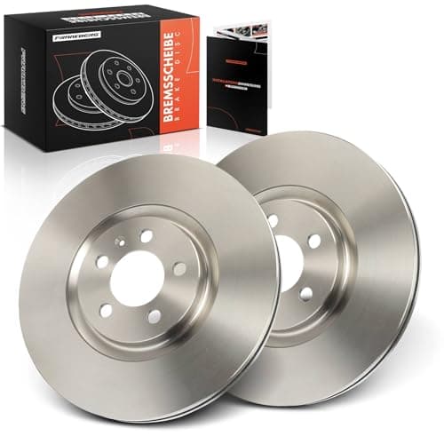 Image of Frankberg Brake Disc Set incl. 2x Discs Front Vented Ø310mm Compatible with Polo 9A 9N A1 Sportback 8XA 8XF A1 8X1 8XK TT 8N3 TT Replace# 6R0615301E,6R0615301B